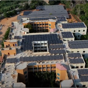 Installation of Solar system at DOW hospital OJHA